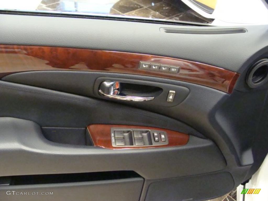 2009 Lexus LS 460 AWD Black Door Panel Photo #41080211