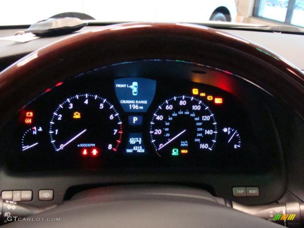 2009 Lexus LS 460 AWD Gauges Photo #41080271