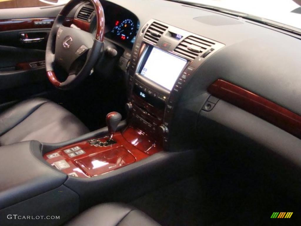 2009 Lexus LS 460 AWD Black Dashboard Photo #41080287