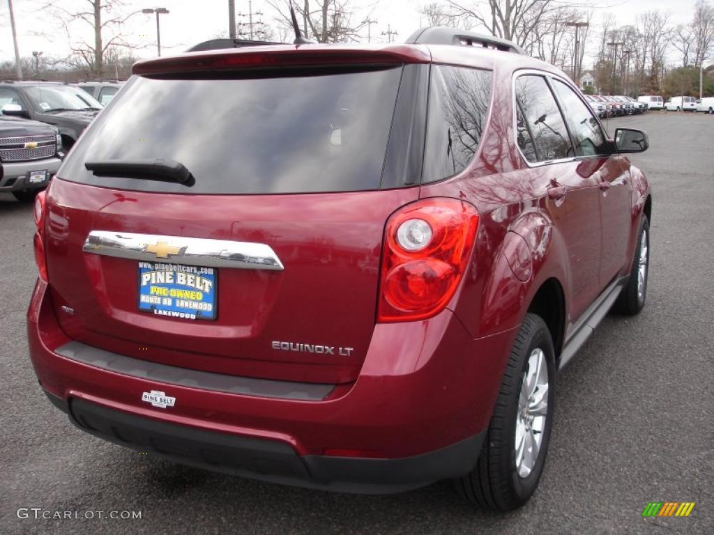 Cardinal Red Metallic 2011 Chevrolet Equinox LT AWD Exterior Photo #41080599