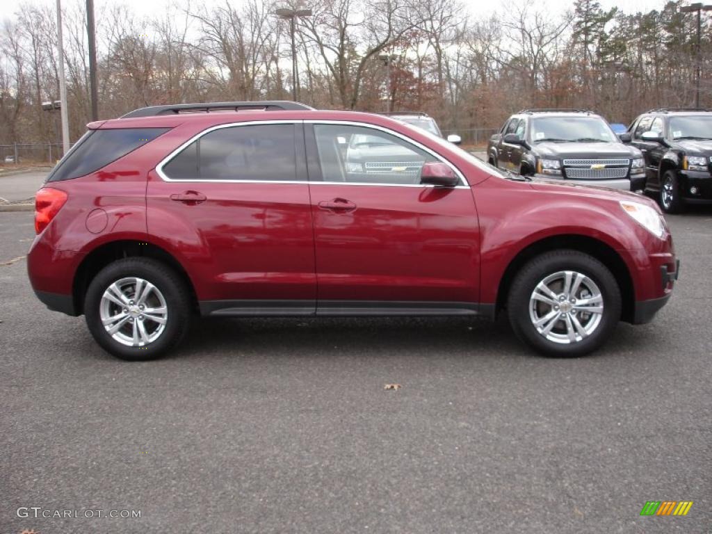 Cardinal Red Metallic 2011 Chevrolet Equinox LT AWD Exterior Photo #41080651