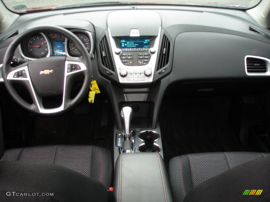 2011 Chevrolet Equinox LT AWD Jet Black Dashboard Photo #41080735