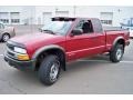 2003 Dark Cherry Red Metallic Chevrolet S10 ZR2 Extended Cab 4x4  photo #1