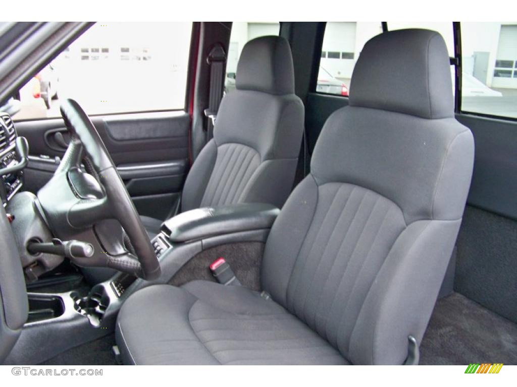 Medium Gray Interior 2003 Chevrolet S10 ZR2 Extended Cab 4x4 Photo #41081055