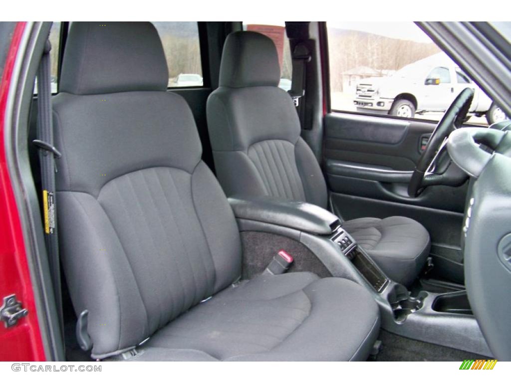 Medium Gray Interior 2003 Chevrolet S10 Zr2 Extended Cab 4x4