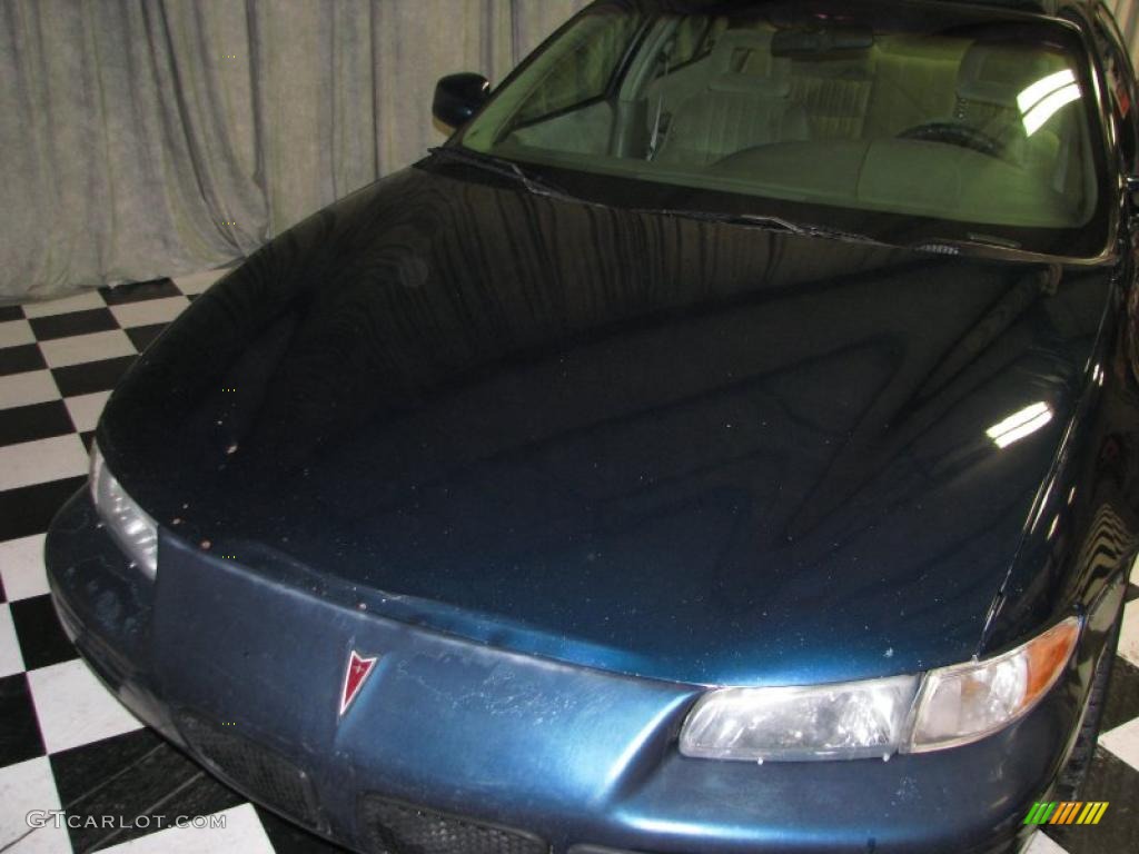 1997 Grand Prix SE Sedan - Dark Teal Metallic / Taupe photo #3