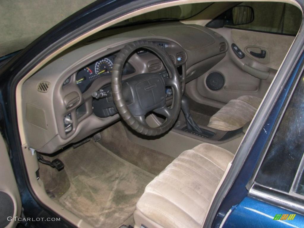 1997 Grand Prix SE Sedan - Dark Teal Metallic / Taupe photo #8