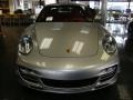 2011 Platinum Silver Metallic Porsche 911 Turbo S Coupe  photo #3