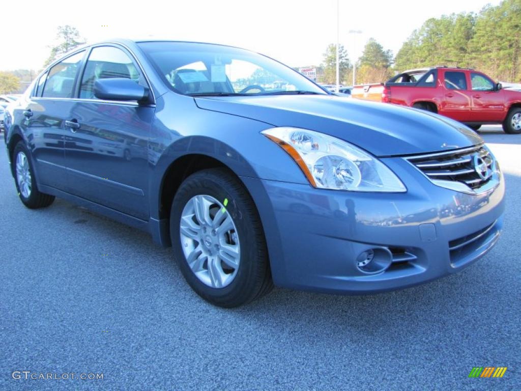 2011 Altima 2.5 S - Ocean Gray / Charcoal photo #7