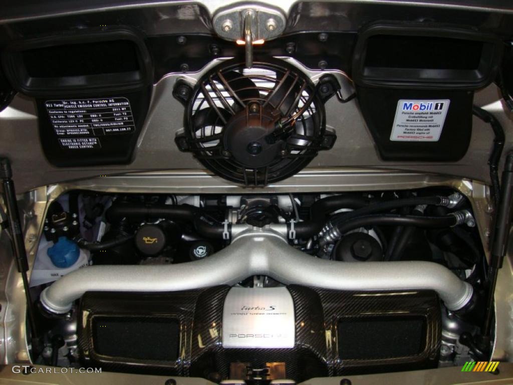 2011 Porsche 911 Turbo S Coupe 3.8 Liter Twin-Turbocharged DOHC 24-Valve VarioCam Flat 6 Cylinder Engine Photo #41082379