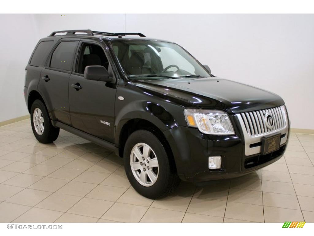 2008 Mariner V6 4WD - Black / Black photo #1