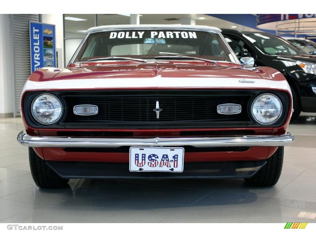 Matador Red 1968 Chevrolet Camaro Convertible Exterior Photo #41083399