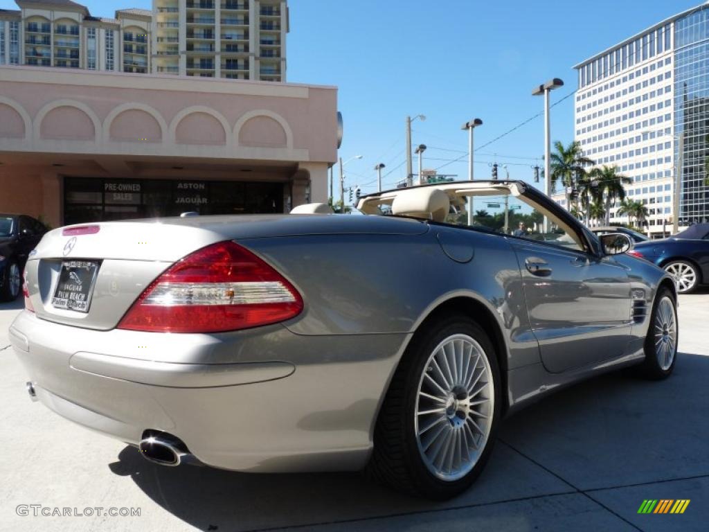 Pewter Metallic 2007 Mercedes-Benz SL 550 Roadster Exterior Photo #41083407