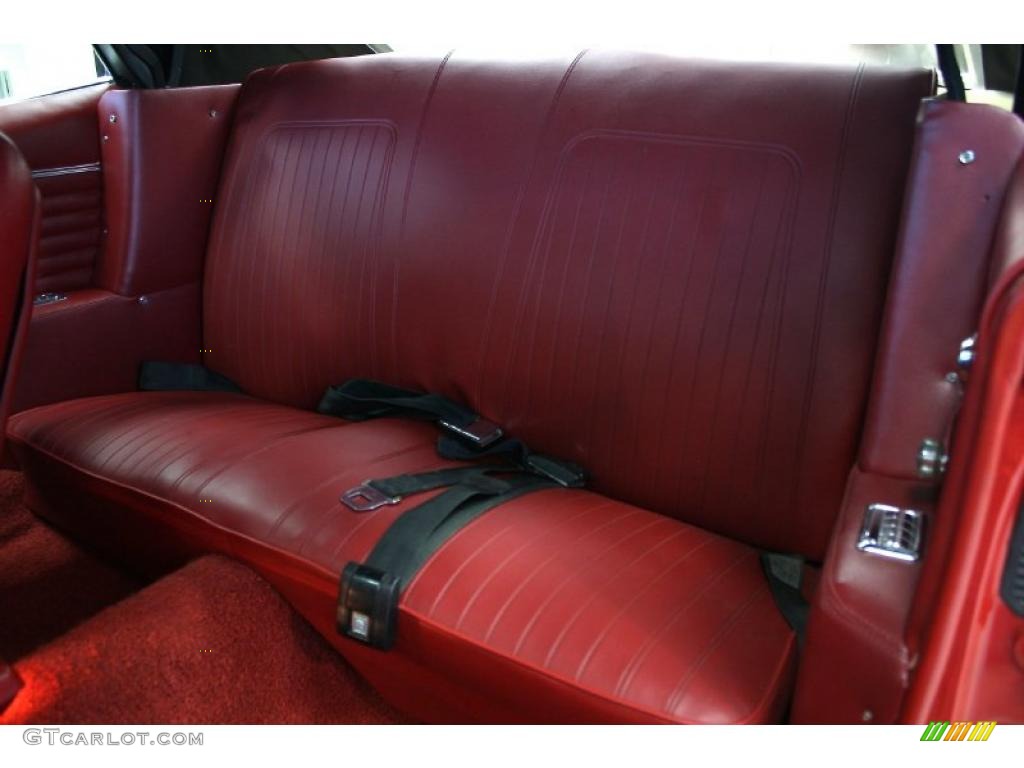 Red Interior 1968 Chevrolet Camaro Convertible Photo #41083575
