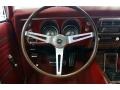 1968 Chevrolet Camaro Red Interior Steering Wheel Photo