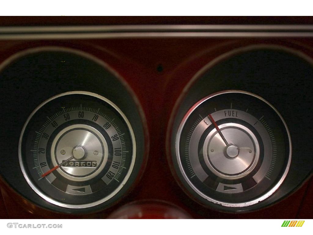 1968 Chevrolet Camaro Convertible Gauges Photo #41083659