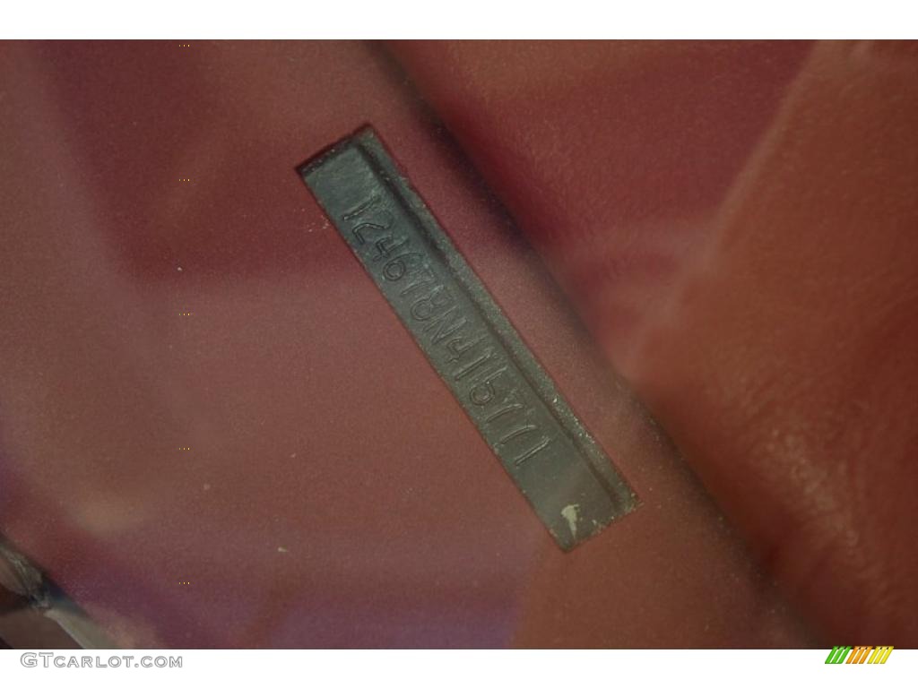 1968 Chevrolet Camaro Convertible Info Tag Photos