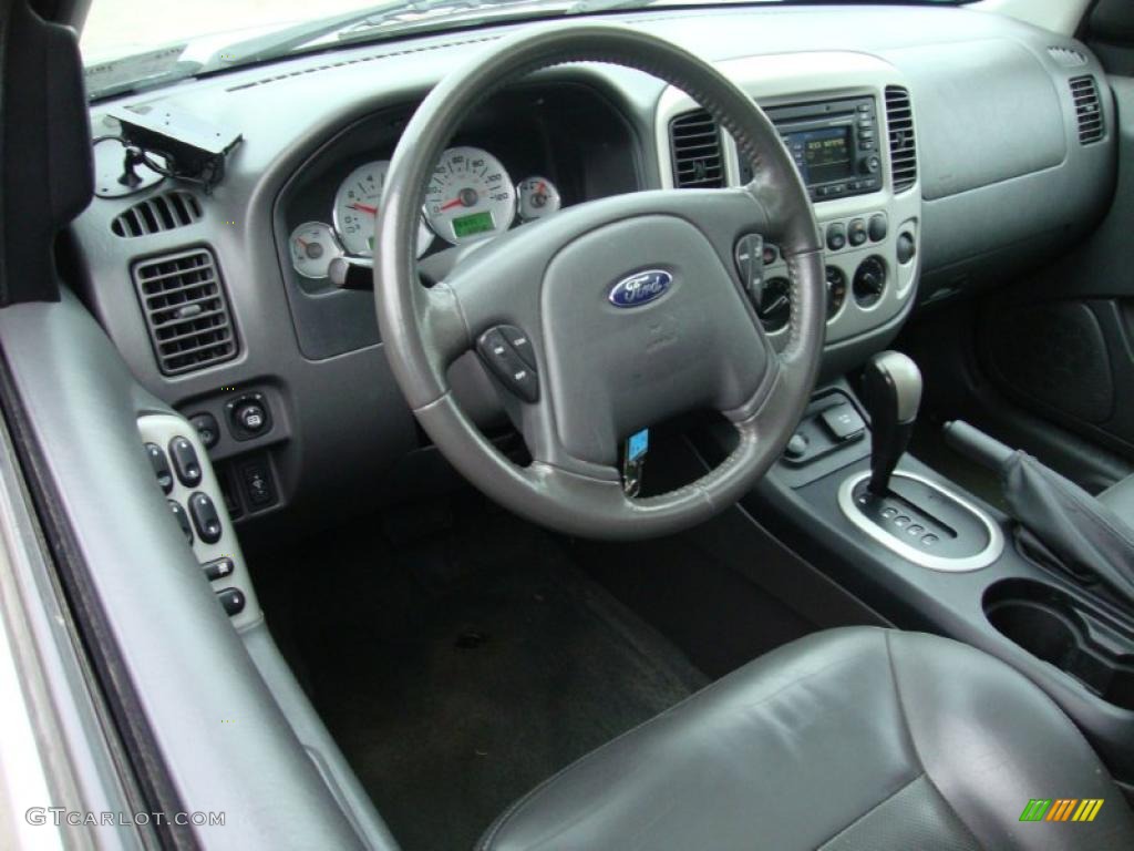 Medium/Dark Flint Interior 2007 Ford Escape Hybrid 4WD Photo #41084051
