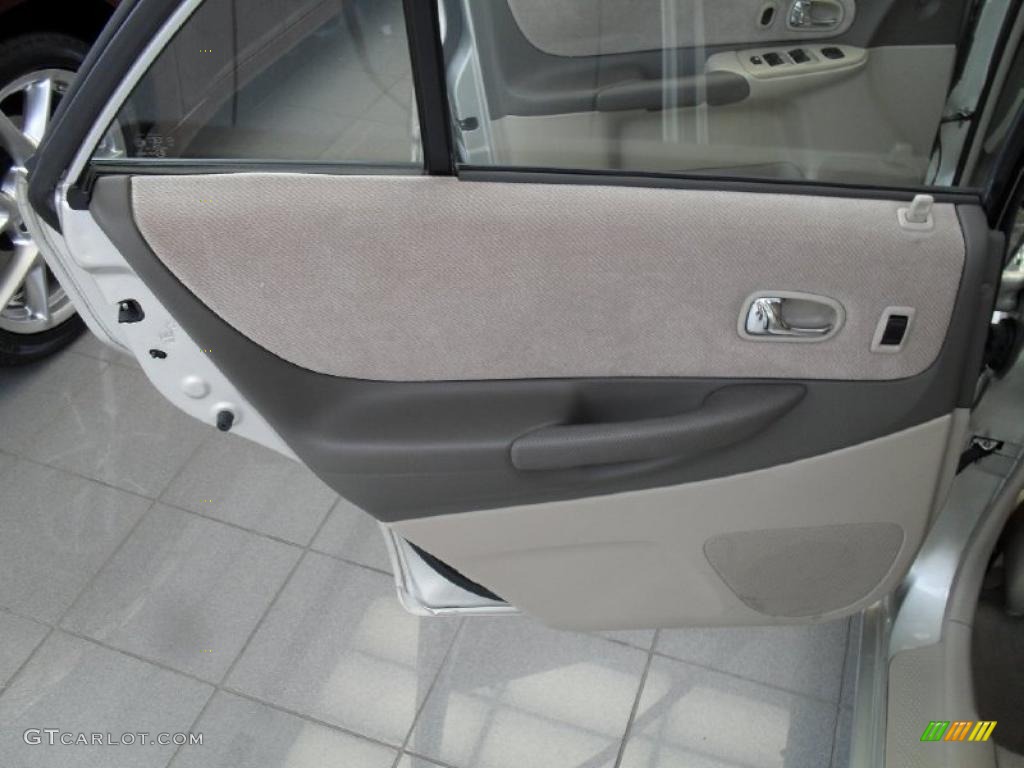 2003 Mazda Protege LX Beige Door Panel Photo #41084179