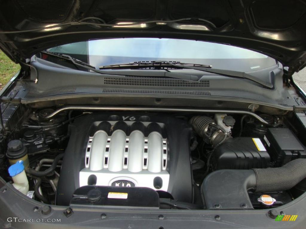 2006 Kia Sportage EX V6 4x4 2.7 Liter DOHC 24-Valve V6 Engine Photo #41084383