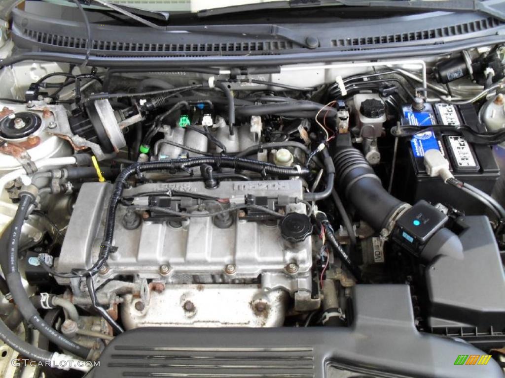 2003 Mazda Protege LX 2.0 Liter DOHC 16-Valve 4 Cylinder Engine Photo #41084395