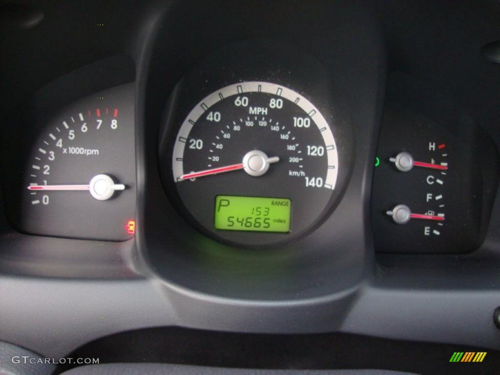 2006 Kia Sportage EX V6 4x4 Gauges Photo #41084455