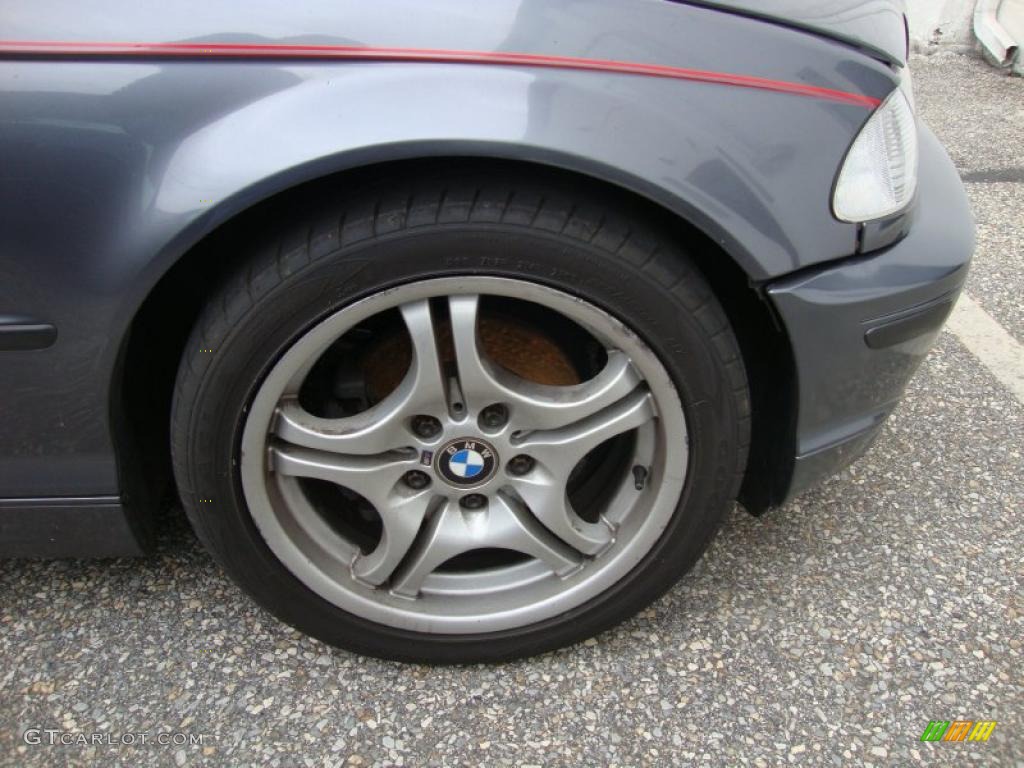 2000 3 Series 323i Sedan - Steel Grey Metallic / Grey photo #30