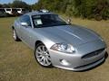 2008 Liquid Silver Metallic Jaguar XK XK8 Coupe  photo #1