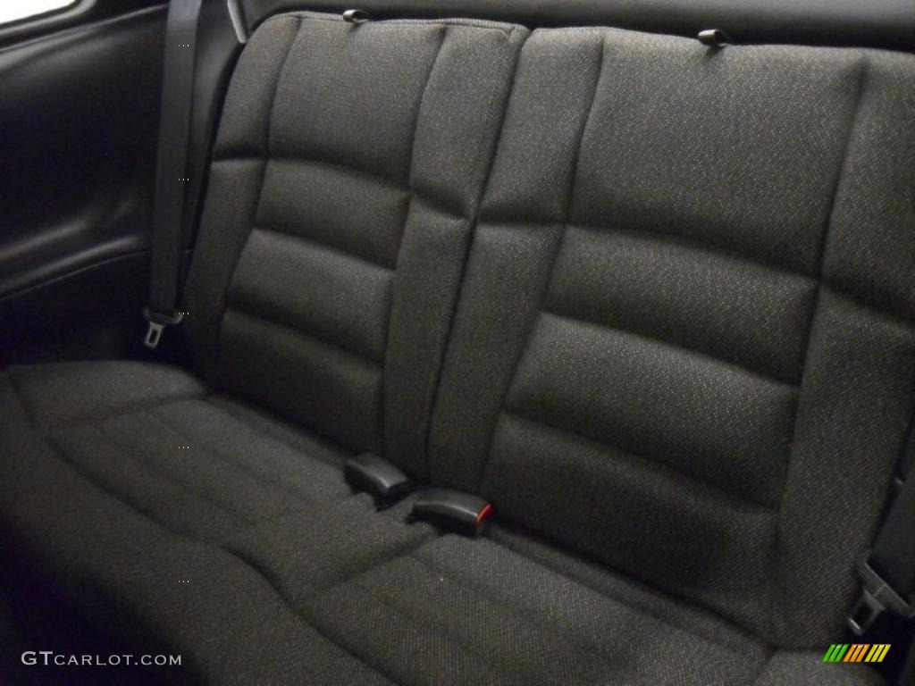 1998 Mustang V6 Coupe - Black / Charcoal Grey photo #15