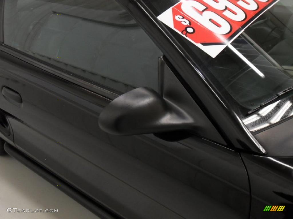 1998 Mustang V6 Coupe - Black / Charcoal Grey photo #22