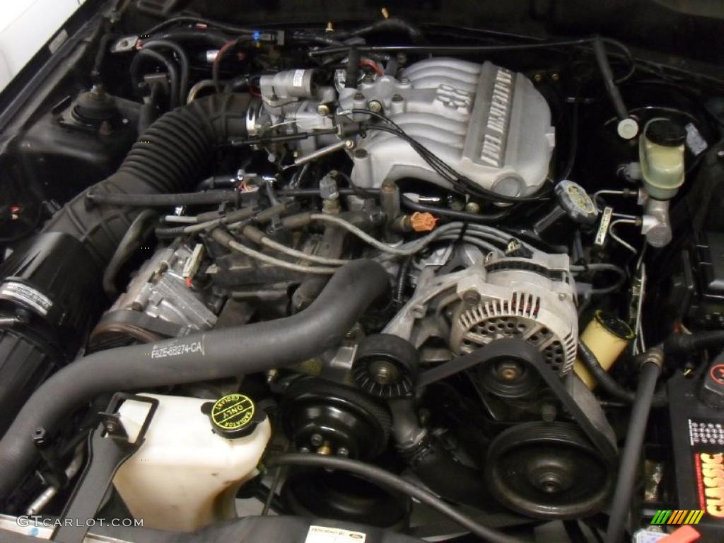 1998 Ford Mustang V6 Coupe 3.8 Liter OHV 12-Valve V6 Engine Photo #41087203