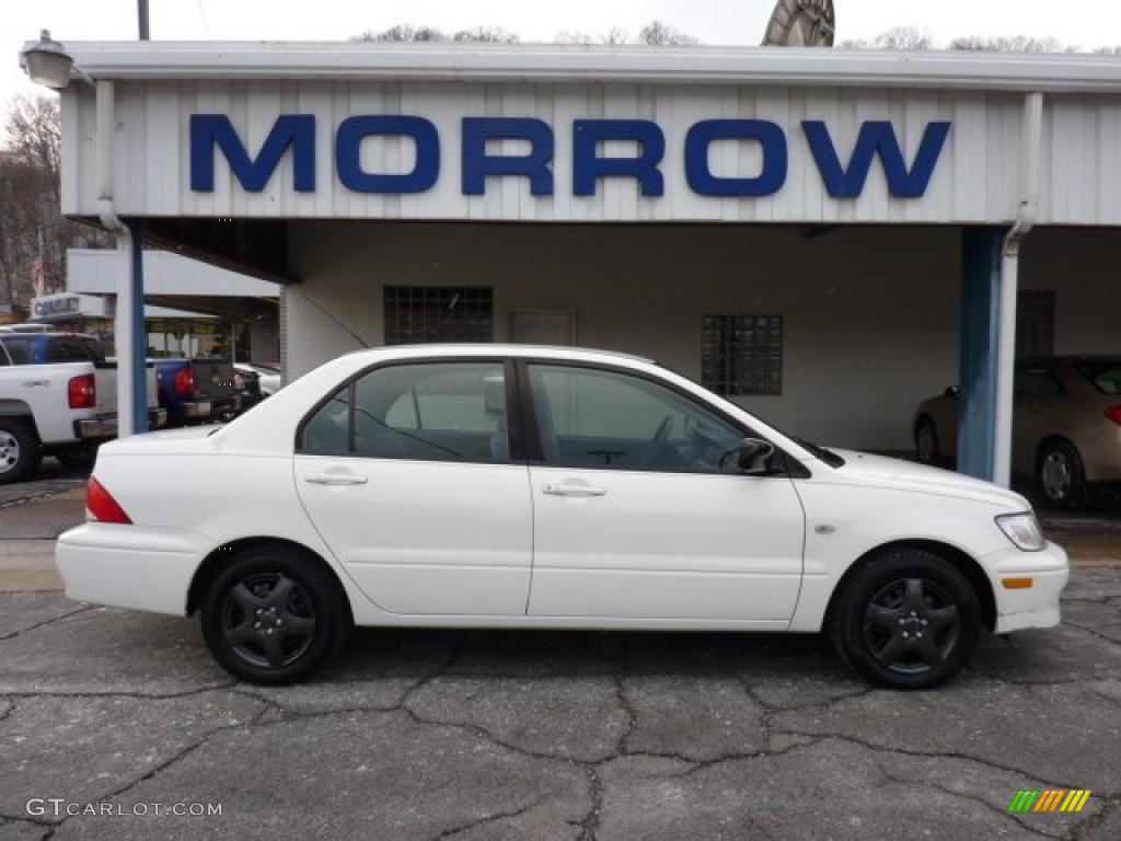 Innsbruck White Mitsubishi Lancer