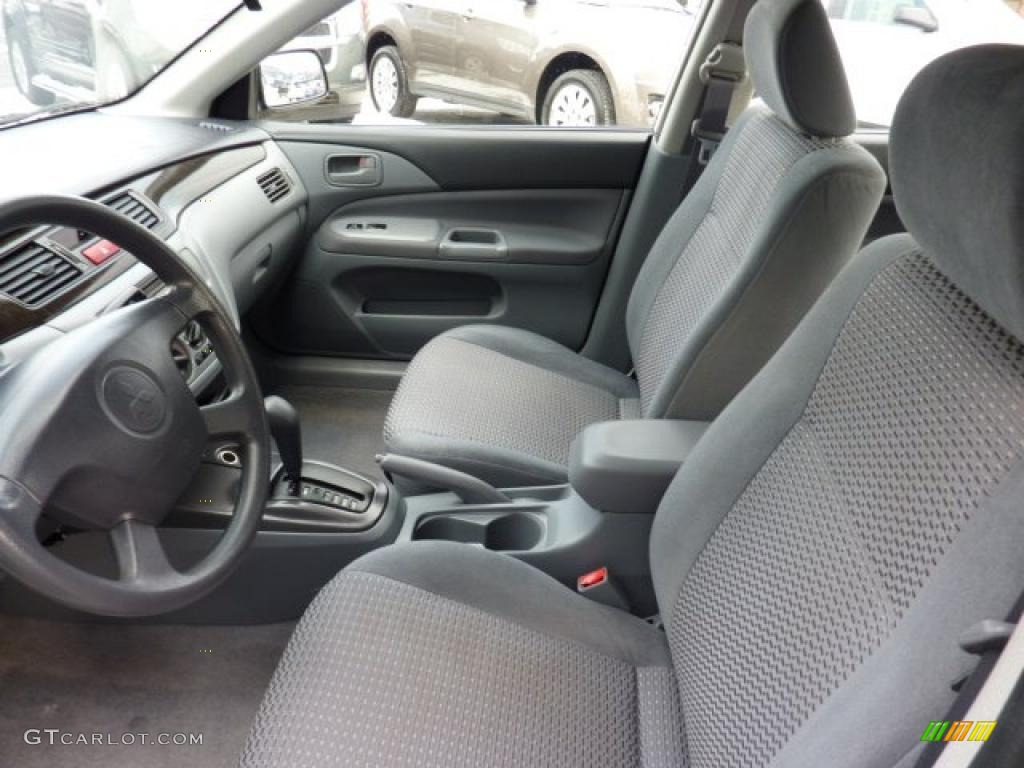 Gray Interior 2002 Mitsubishi Lancer ES Photo #41088316
