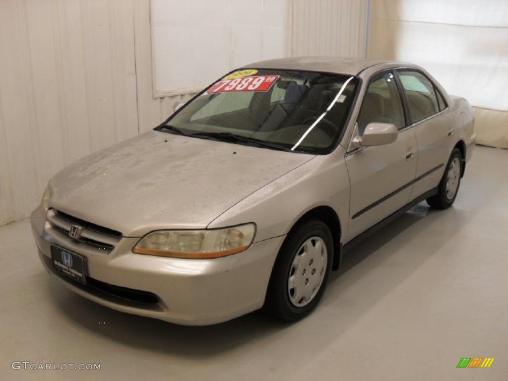 1999 Accord LX Sedan - Heather Mist Metallic / Ivory photo #1