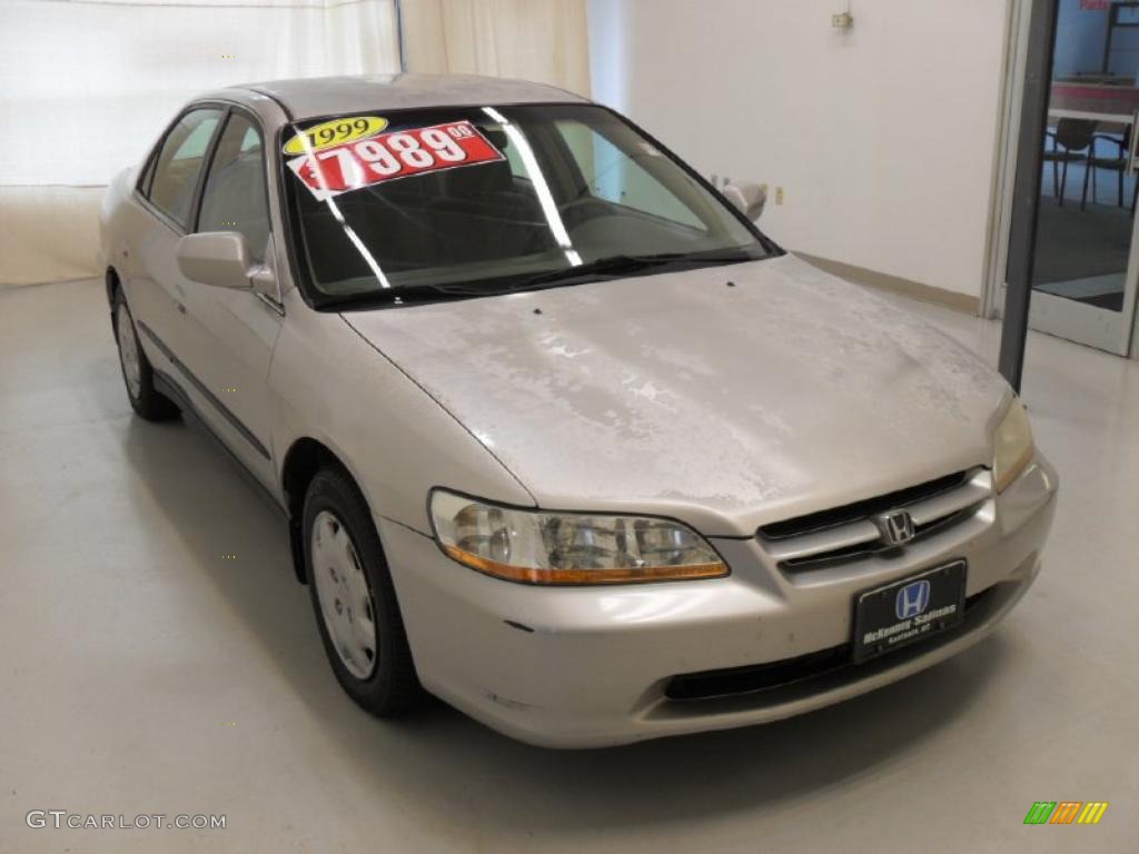 1999 Accord LX Sedan - Heather Mist Metallic / Ivory photo #5