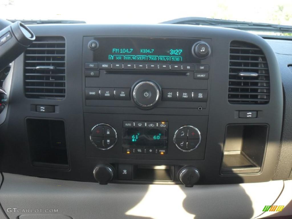 2011 Silverado 1500 LT Extended Cab - Taupe Gray Metallic / Light Titanium/Ebony photo #11