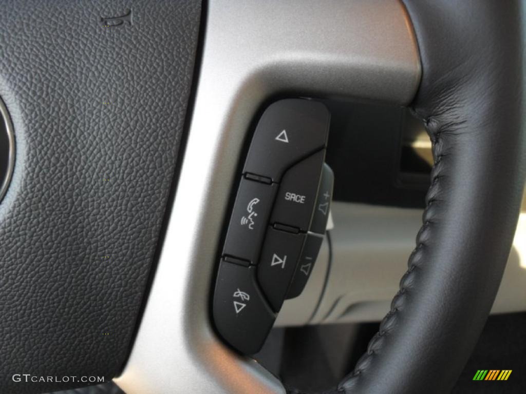 2011 Silverado 1500 LT Extended Cab - Taupe Gray Metallic / Light Titanium/Ebony photo #13