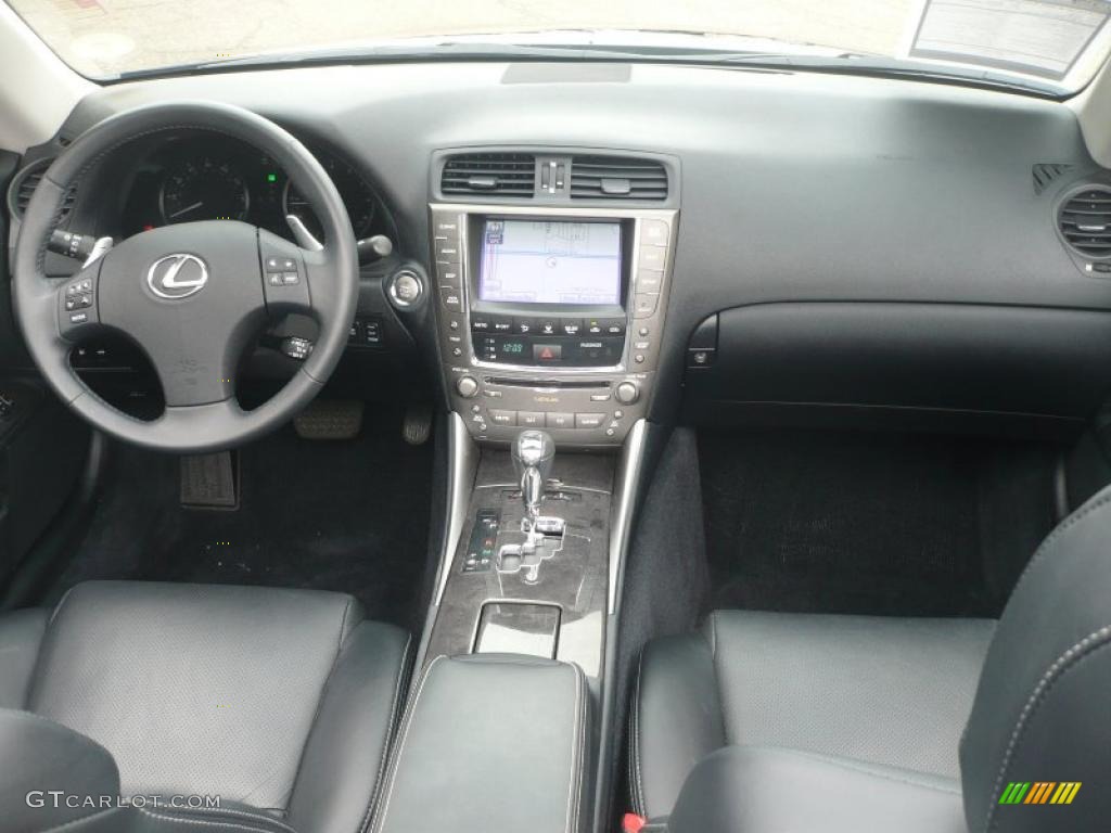 Black Interior 2010 Lexus IS 250C Convertible Photo #41089716