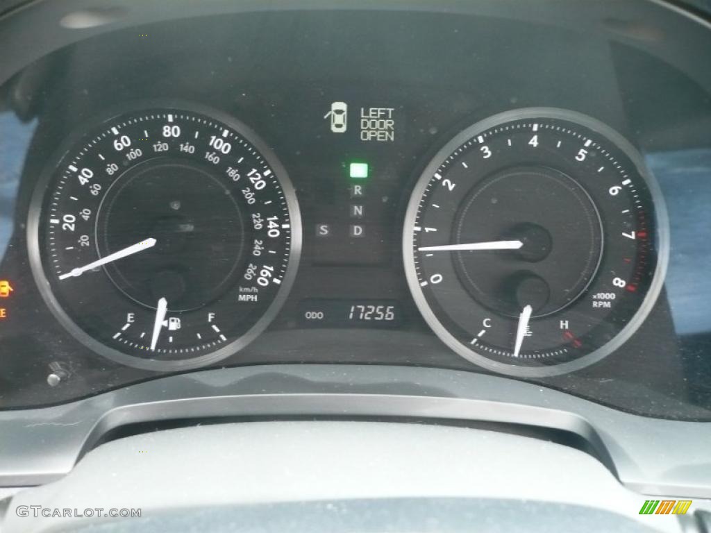 2010 Lexus IS 250C Convertible Gauges Photo #41089904