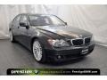 2007 Jet Black BMW 7 Series 750i Sedan  photo #8