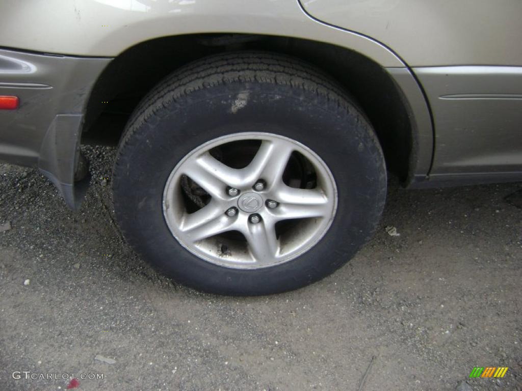 1999 RX 300 AWD - Burnished Gold Metallic / Ivory photo #5