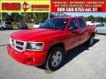 2010 Flame Red Dodge Dakota Big Horn Crew Cab  photo #1