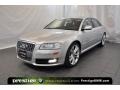 Ice Silver Metallic 2008 Audi S8 5.2 quattro