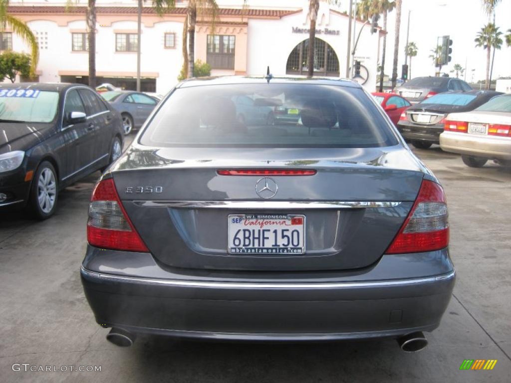 2008 E 350 Sedan - Flint Grey Metallic / Ash photo #3