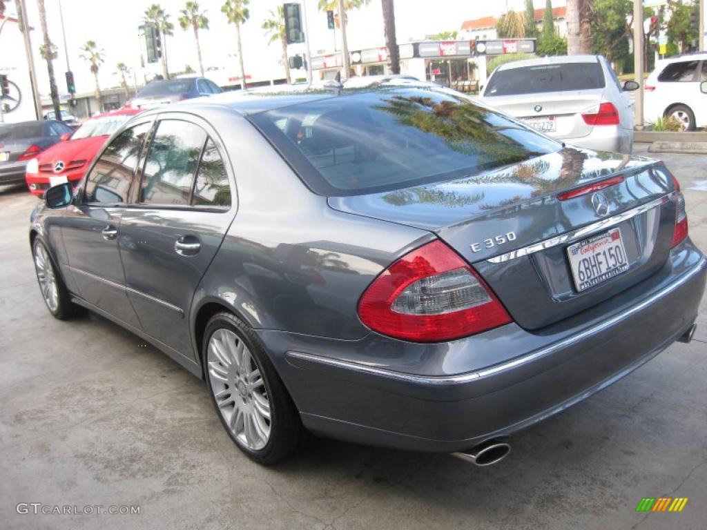 2008 E 350 Sedan - Flint Grey Metallic / Ash photo #4