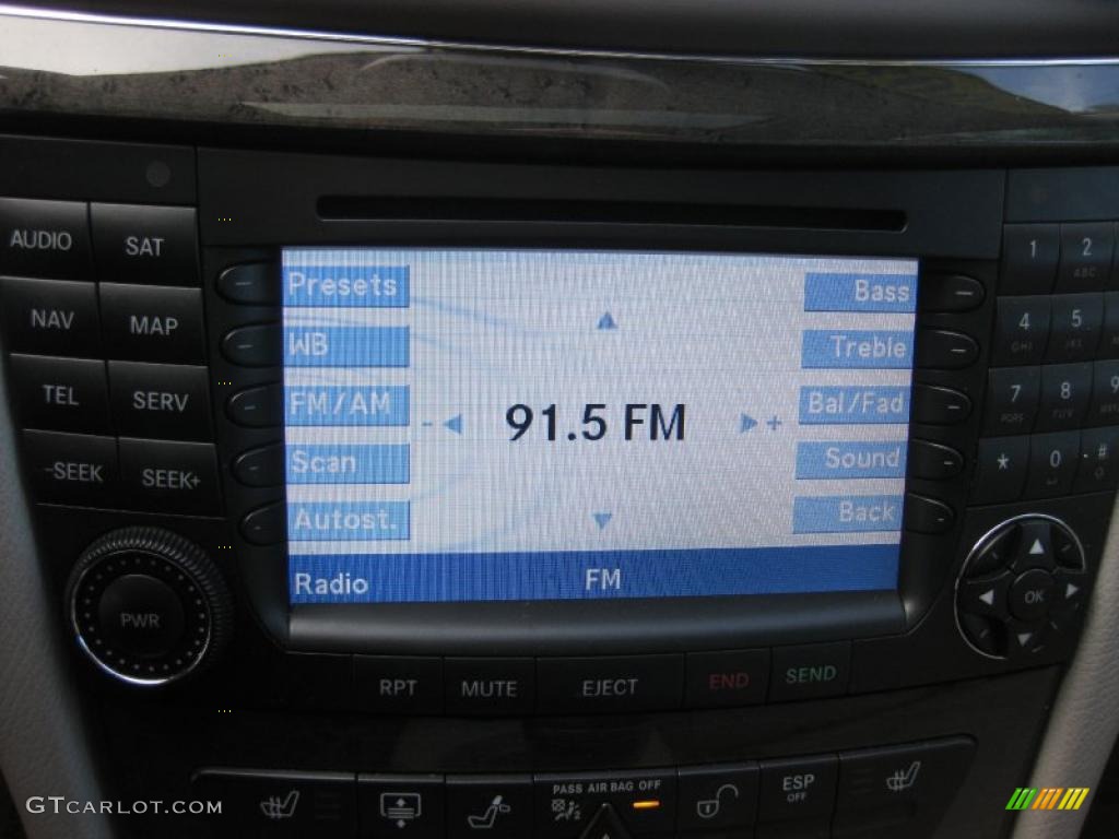 2008 E 350 Sedan - Flint Grey Metallic / Ash photo #11