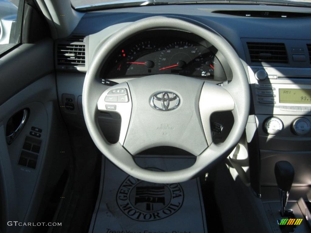 2011 Camry LE - Classic Silver Metallic / Ash photo #7