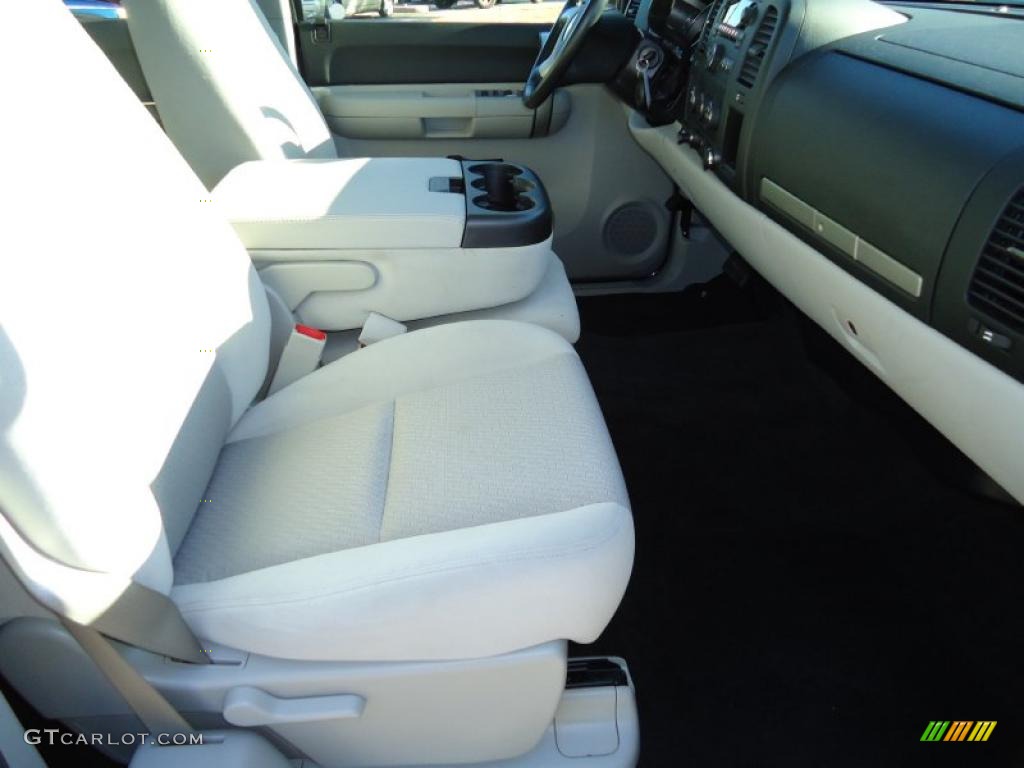 2009 Silverado 1500 LT Extended Cab - Imperial Blue Metallic / Light Titanium photo #14