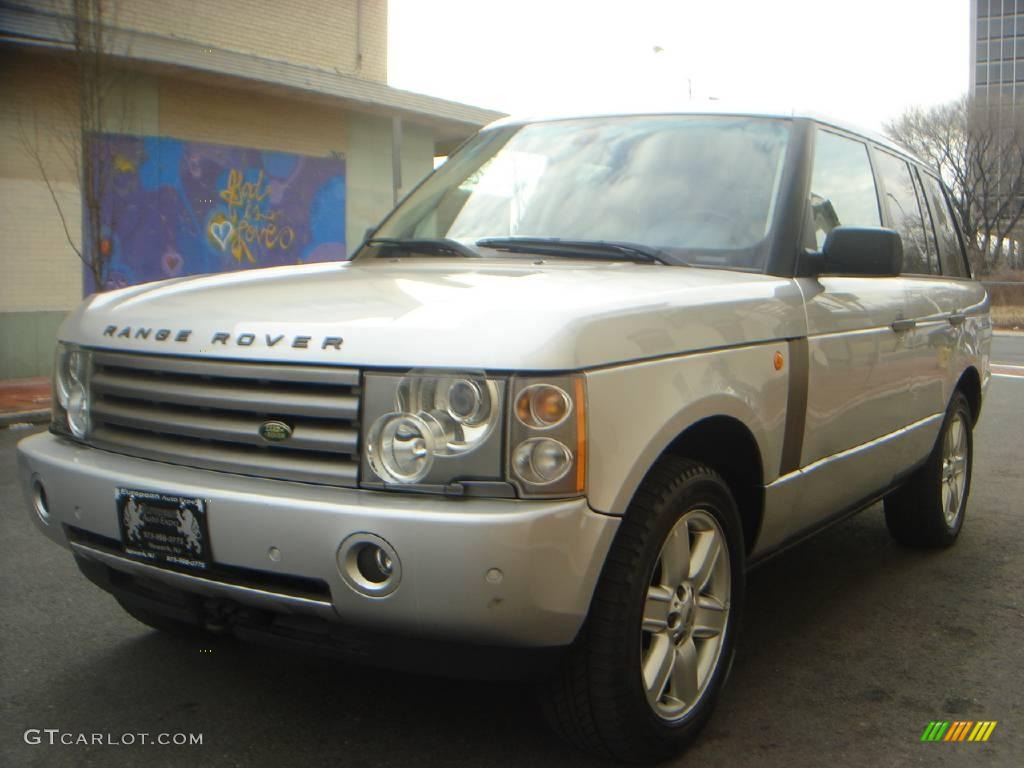 2004 Range Rover HSE - Zambezi Silver Metallic / Sand/Jet Black photo #1