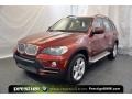 Vermilion Red Metallic 2010 BMW X5 xDrive35d